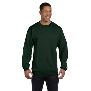 Men's Crew-Neck Dark Green Sweater