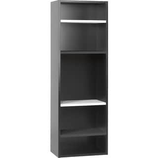 Voelkel Young Users Collection Black Wood Open Bookcase