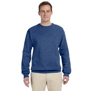 50/50 Nublend Fleece Men's Crew-Neck Vintage Heather Blue Sweater
