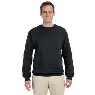 50/50 Nublend Fleece Men's Crew-Neck Black Sweater