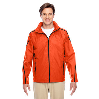 Conquest Men's Sport Orange Jacket with Fleece Lining
