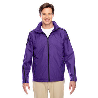 Conquest Men's Sport Purple Jacket with Fleece Lining