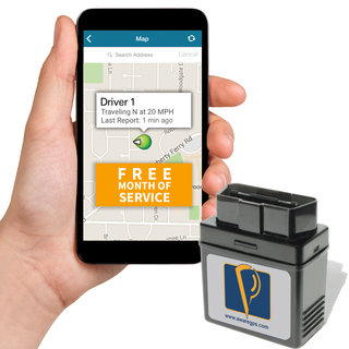 AwareGPS GPS Tracker, Real Time GPS Tracking, Car GPS Locator with Free Month of Service, OBD Version - No Contracts