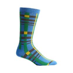 Men's Ozone Tektonika Plaid Socks (2 Pairs) Blue
