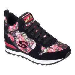 Women's Skechers Retros OG 85 Hollywood Rose High Top Black/Red