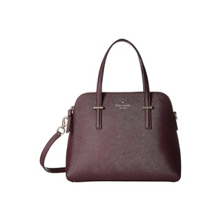 Kate Spade New York Cedar Street Maise Mahogany Leather Satchel Handbag