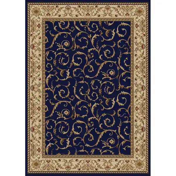 Admire Home Living Amalfi Transitional Scroll Pattern Area Rug