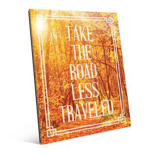 'Take the Road Less Traveled' Acrylic Wall Art