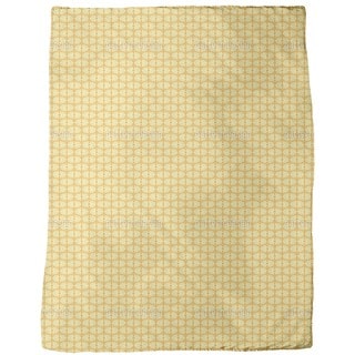Bamboo Yellow Fleece Blanket