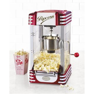 Nostalgia Retro Series Red 2.5-ounce Kettle Capacity Popcorn Maker