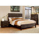 Furniture of America Barrison Industrial Dark Grey Panel Bed