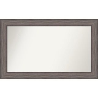 Wall Mirror Choose Your Custom Size - Large, Country Barnwood Wood