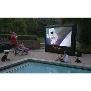 Open Air Cinema 9 x 5 1080 HD Inflatable Movie Screen System Package