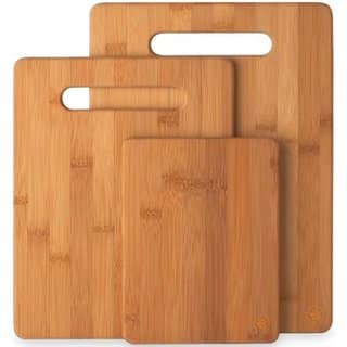 Set of 3 Lightweight Bamboo Cutting Boards