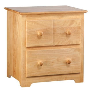 Atlantic Windsor Natural Maple 2-drawer Nightstand
