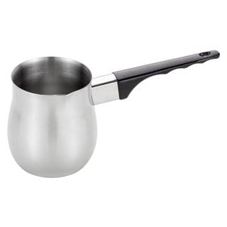 Silver-colored Stainless Steel 6-ounce Turkish Warmer