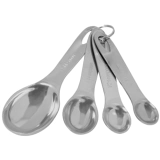 Ekco 1094605 Stainless Steel Measuring Spoon Set 4 Piece