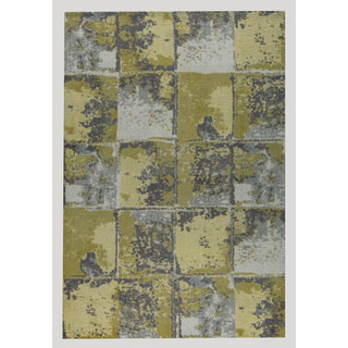 M.A.Trading Hand-woven Cleveland Gold/Grey (4'x6')