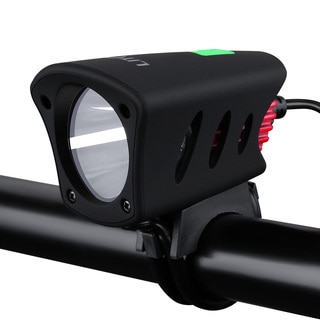 IPX65 Rechargeable Waterproof 1200-lumen Cree Bike Light with Red Bike Tail Lights