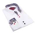 Elie Balleh Milano Italy Boy's Polyester Cotton Style Slim Fit Shirt