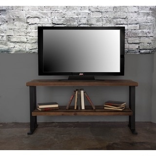 Duke Reclaimed Wood Open Shelf TV Stand