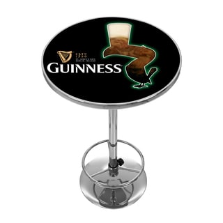 Guinness Chrome Pub Table