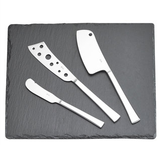 Cheese Knives Set with slate board