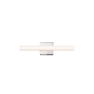 Sonneman Lighting SQ-bar Polished Chrome 18-inch LED Vanity
