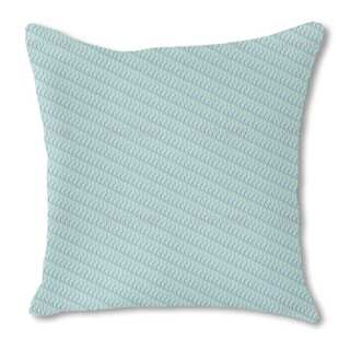 Lamello Blue Burlap Pillow Single Sided