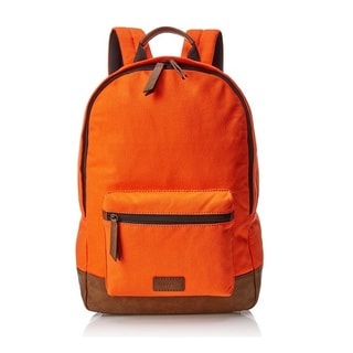 Fossil Estate Canvas Backpack - Orange