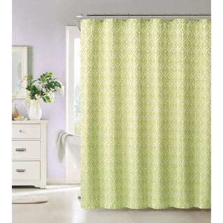 Tanya by Artistic Linen Easy To Hang Polyester Shower Curtain