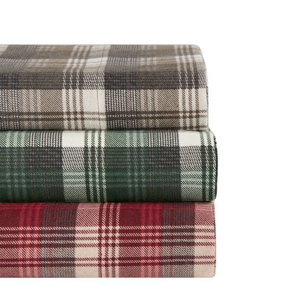 Woolrich Tasha Cotton Flannel Sheet Set 3-Color Option