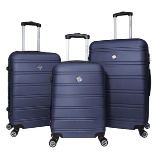 World Traveler Montreal 3-piece Expandable Hardside Lightweight Spinner Luggage Set
