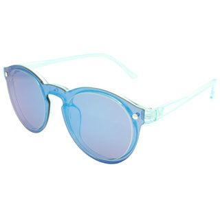 Hot Optix Women's Multicolored Fashion Round Mirrored Sunglasses