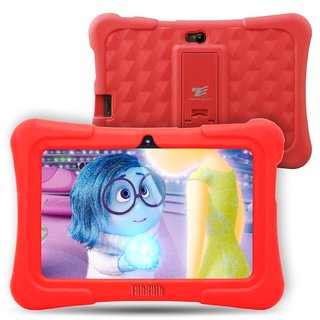 Tablet Express Dragon Touch Y88X Plus Kids 7" Tablet Disney Edition, Kidoz Pre-Installed, Android 5. 1, Red