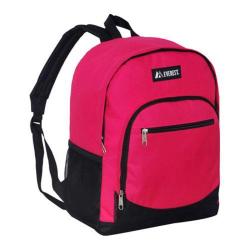 Everest Casual Mesh Pocket Backpack Hot Pink/Black