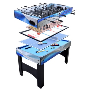 Matrix Multicolored MDF 54-inch 7-in-1 Multi-Game Table