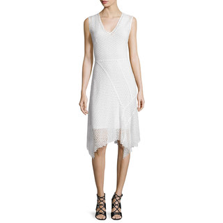 Elie Tahari Woman's Eloise White Lace Dress
