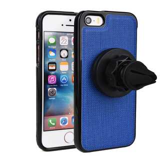 Kroc 360-degree Rotating Magnetic Air Vent Car Mount Holder with Case for Apple iPhone 5/ 5S/ SE