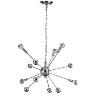 Safavieh Lighting 24.75-inch Matrix Sputnik 6-light Chrome Adjustable Pendant Lamp
