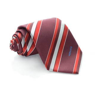 Versace Red Stripes Tie