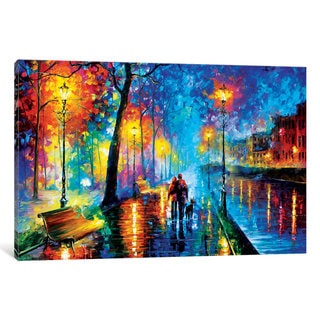 iCanvas Melody Of The Night by Leonid Afremov Canvas Print