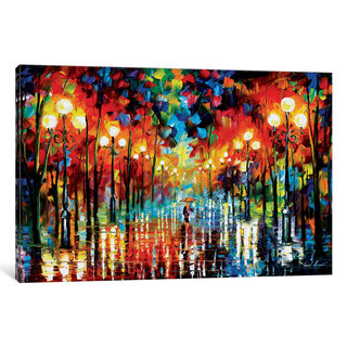 iCanvas A Date With The Rain by Leonid Afremov Canvas Print