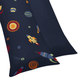 Sweet Jojo Designs Space Galaxy Body Pillow Case