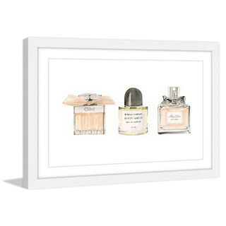 Marmont Hill - 'Perfume Addict' by Dena Cooper Framed Painting Print