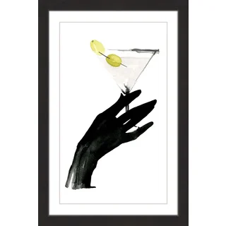 Marmont Hill - 'Dirty Cocktail' by Dena Cooper Framed Painting Print