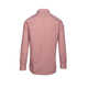 Steve Harvey Burgundy/Grey Cotton/Polyester Plaid Dress Shirt