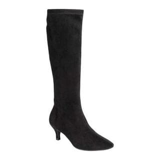 Women's Aerosoles Afterward Knee High Boot Black Fabric