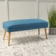 Desdemona Mid-Century Fabric Ottoman by Christopher Knight Home - Thumbnail 1