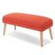 Desdemona Mid-Century Fabric Ottoman by Christopher Knight Home - Thumbnail 0